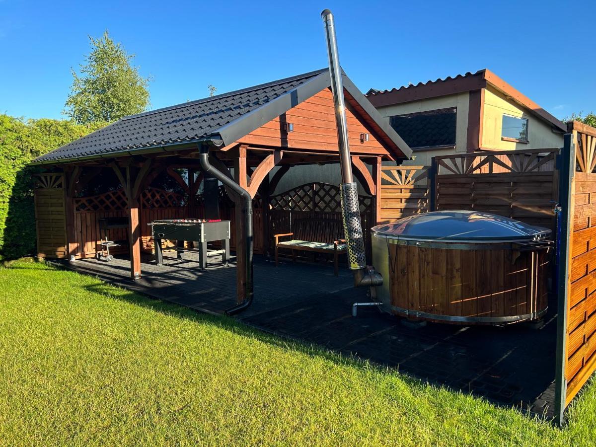 Domek Kaszuby Stezyca Z Bania I Sauna 외부 사진